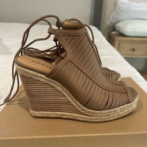 Lucky brand wedge sandals